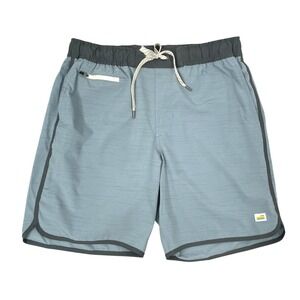Vuori Banks Shorts Size M slub striped
